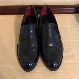 Zara loafers with silver detail